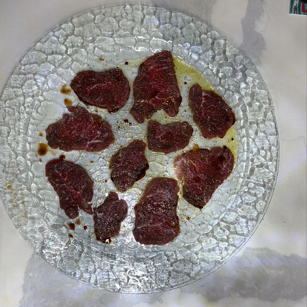 Beef medallions by a Pampa customer